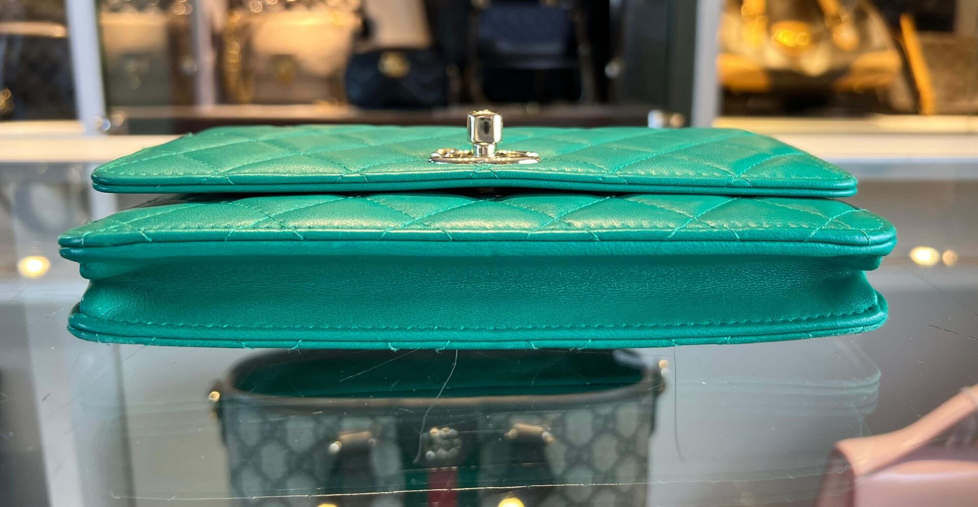 Chanel Trendy CC Wallet On Chain - Afbeelding 18