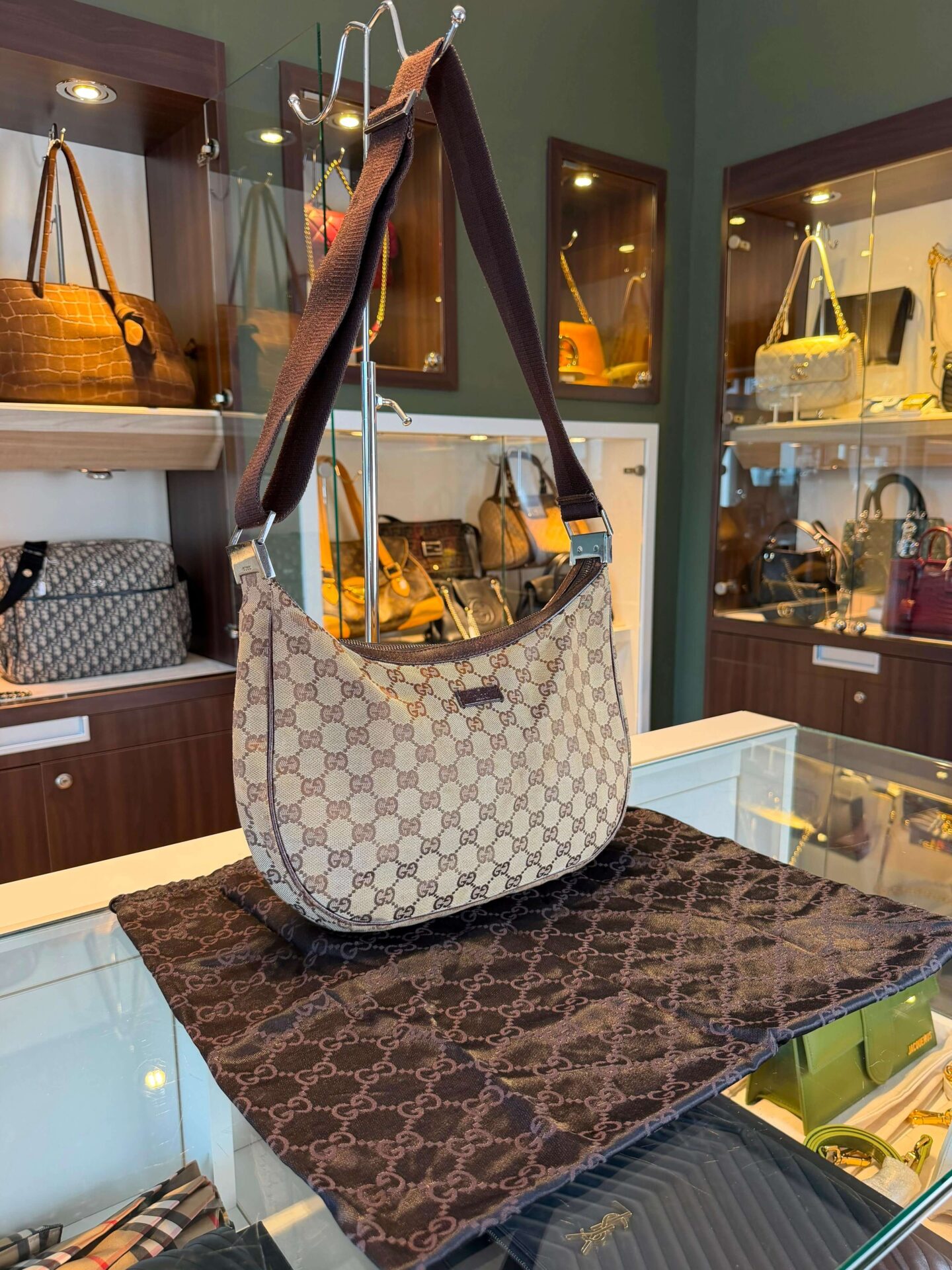 Gucci GG Half Moon schoudertas - Afbeelding 2
