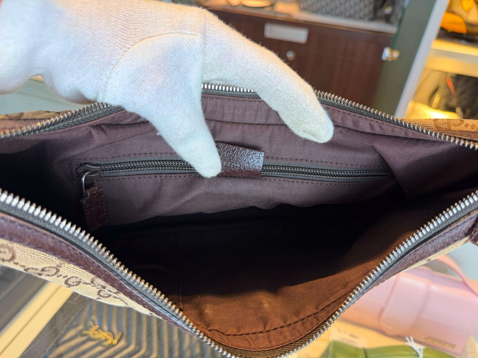Gucci GG Half Moon schoudertas - Afbeelding 12