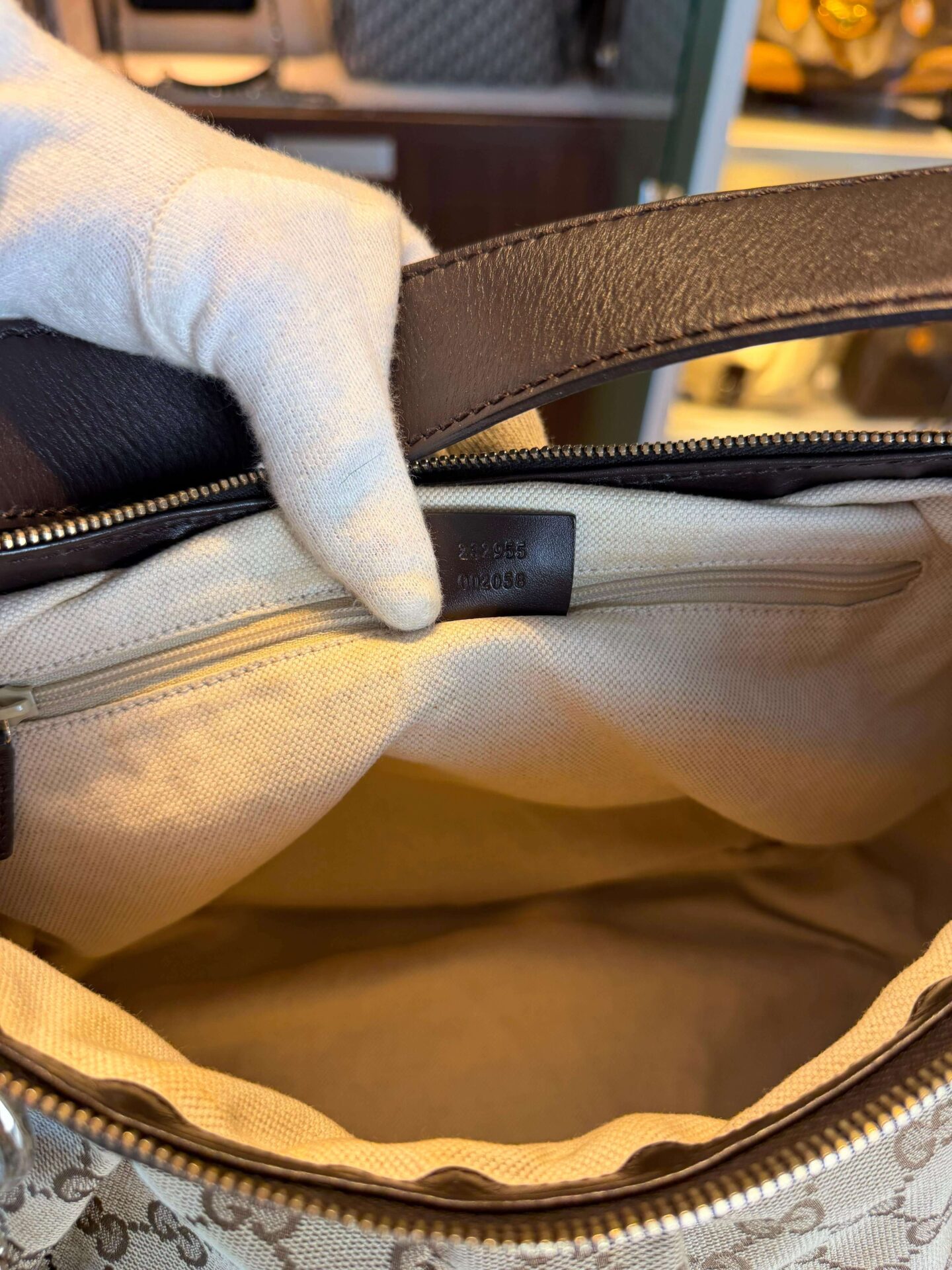 Gucci GG Half Moon schoudertas - Afbeelding 16