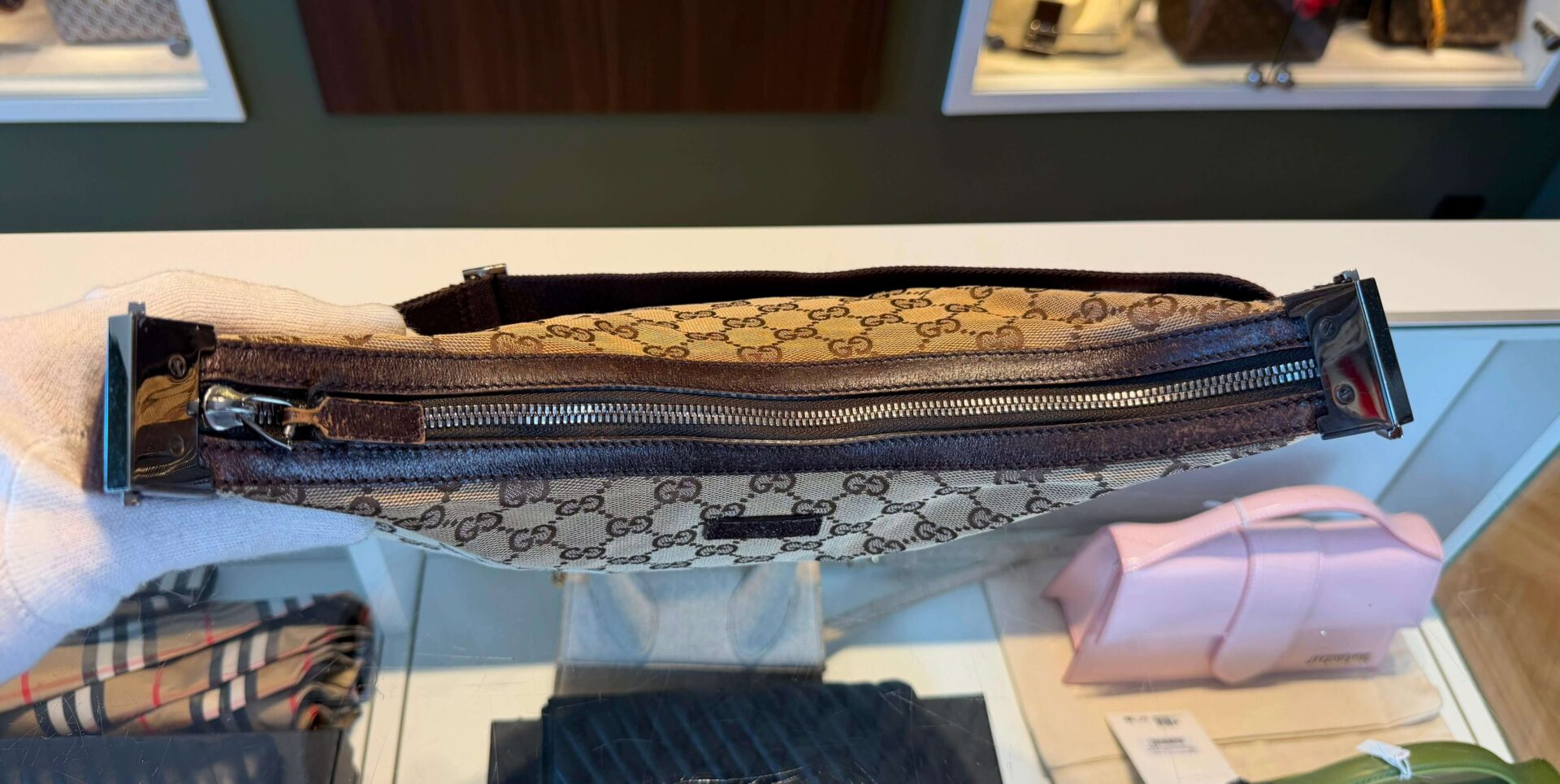 Gucci GG Half Moon schoudertas - Afbeelding 11