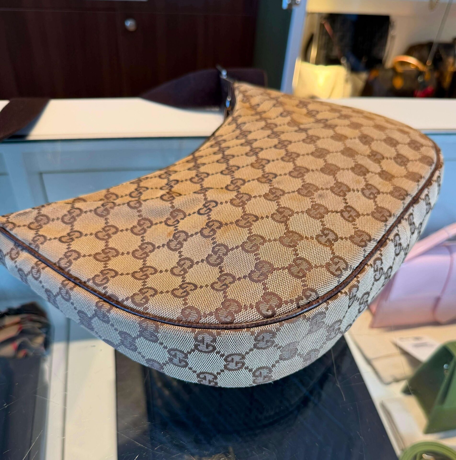 Gucci GG Half Moon schoudertas - Afbeelding 8