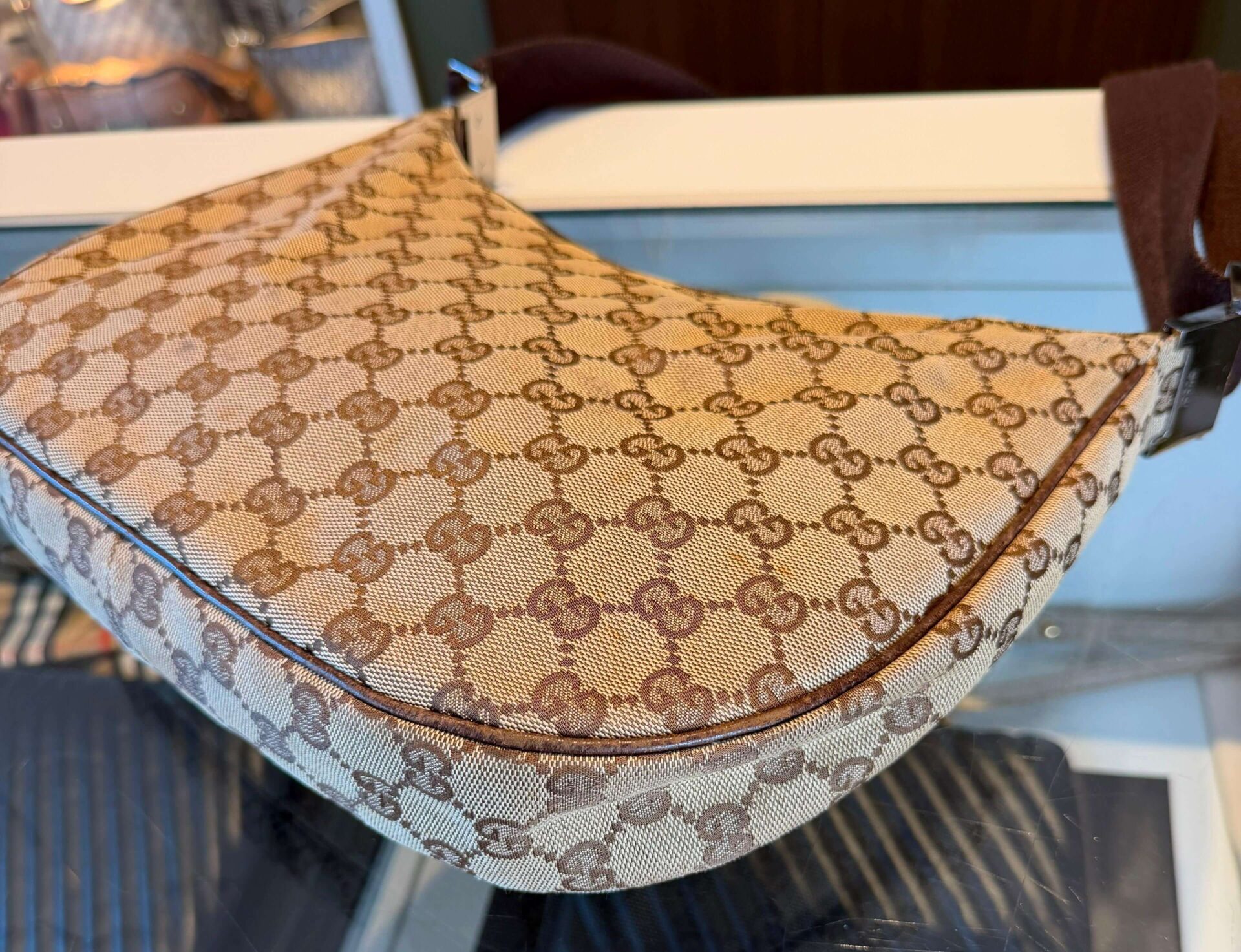 Gucci GG Half Moon schoudertas - Afbeelding 9