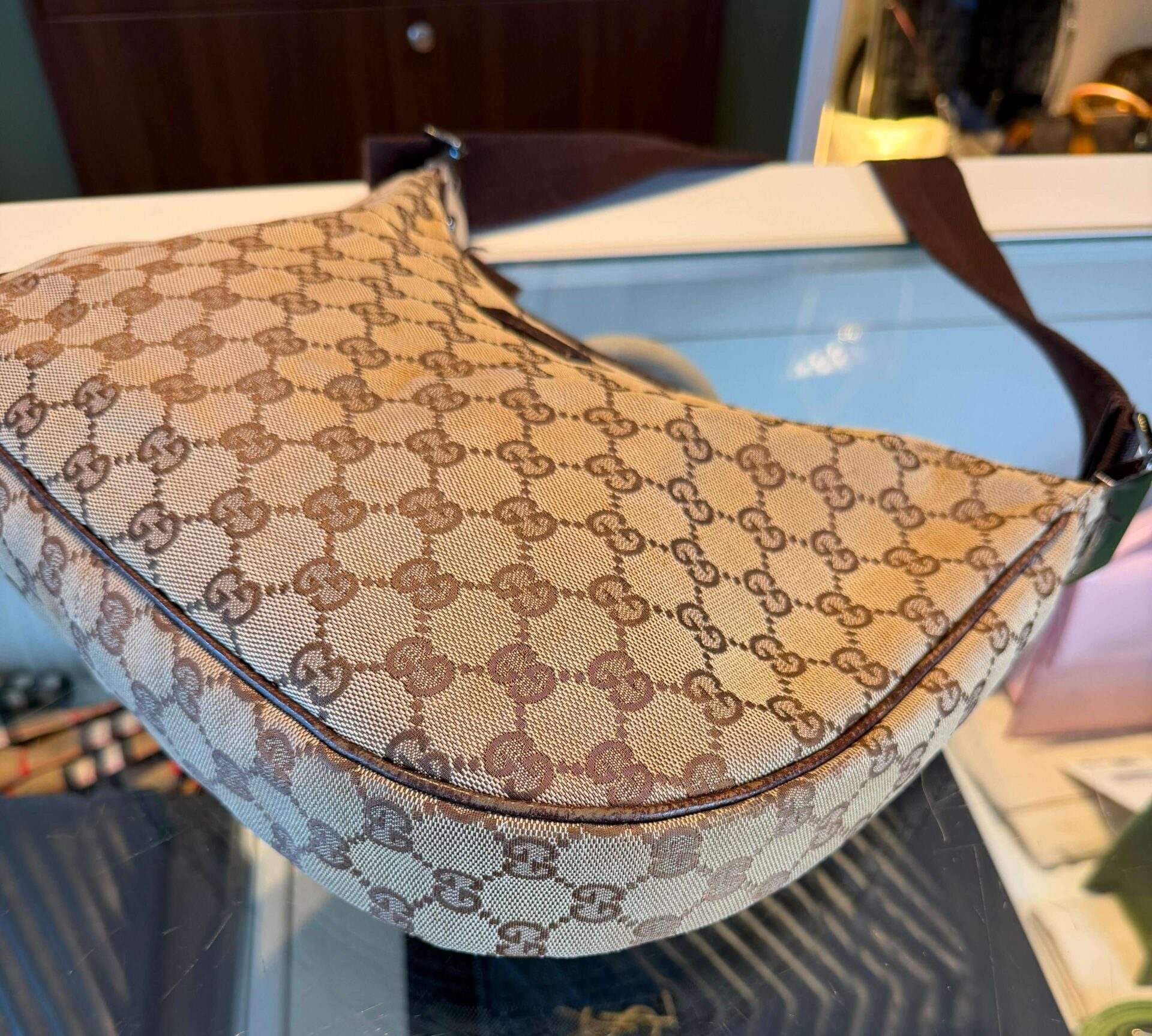Gucci GG Half Moon schoudertas - Afbeelding 7