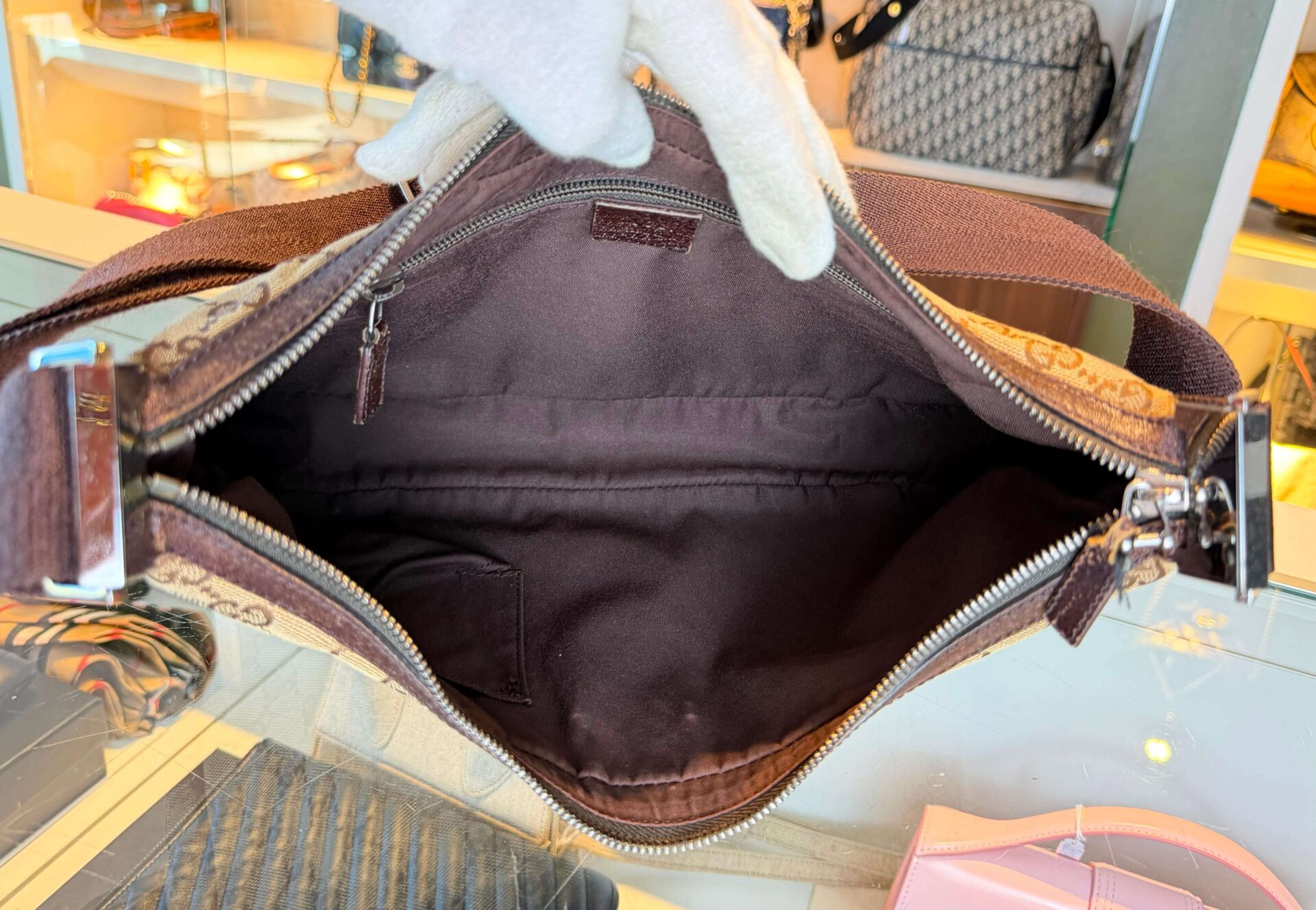 Gucci GG Half Moon schoudertas - Afbeelding 13