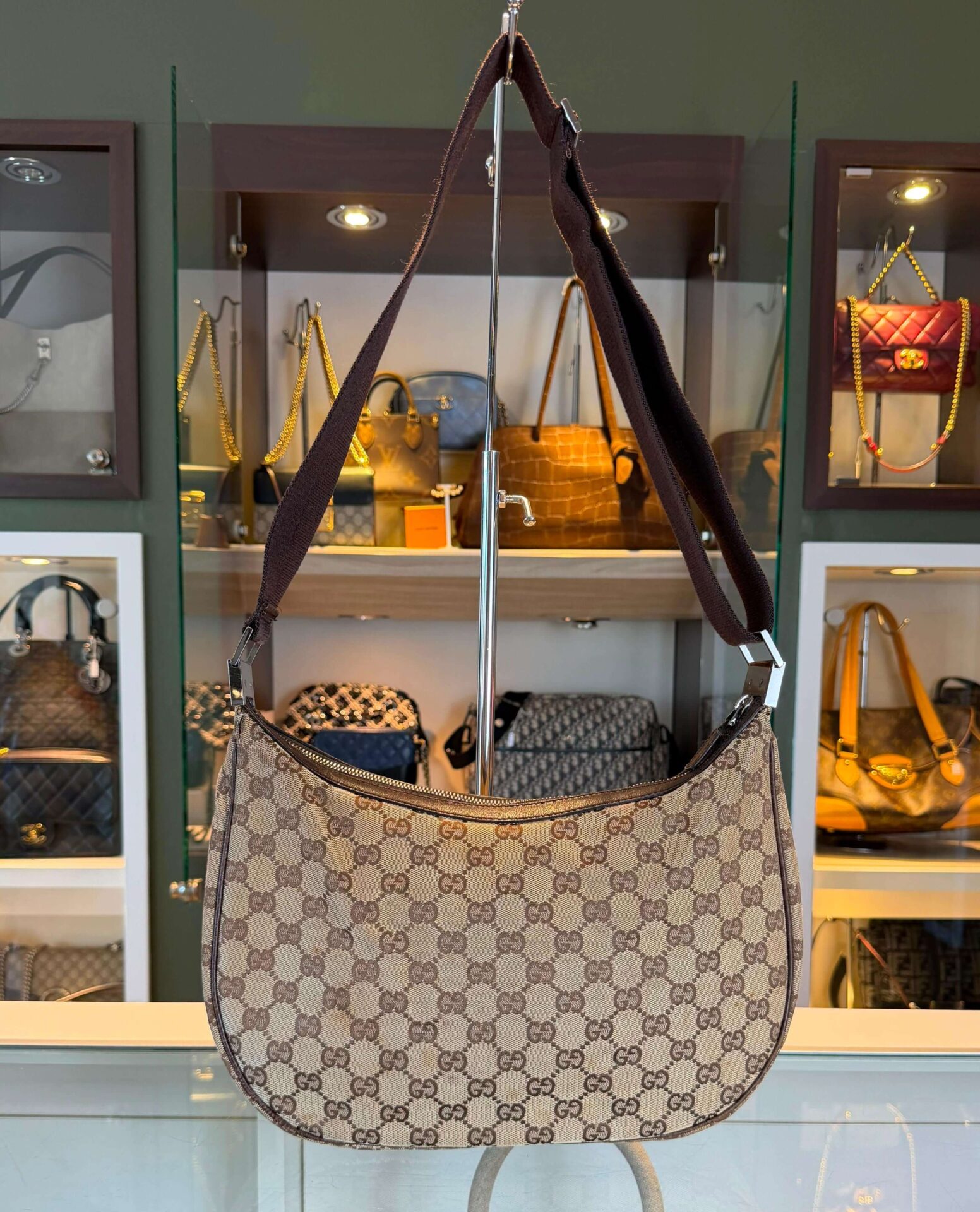 Gucci GG Half Moon schoudertas - Afbeelding 3