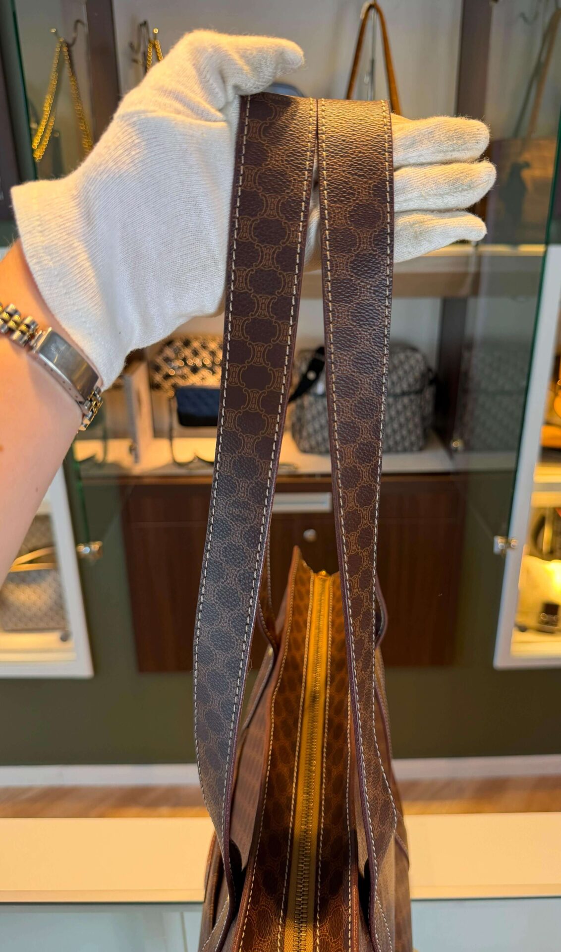 Céline Macadam Tote Bag - Afbeelding 17