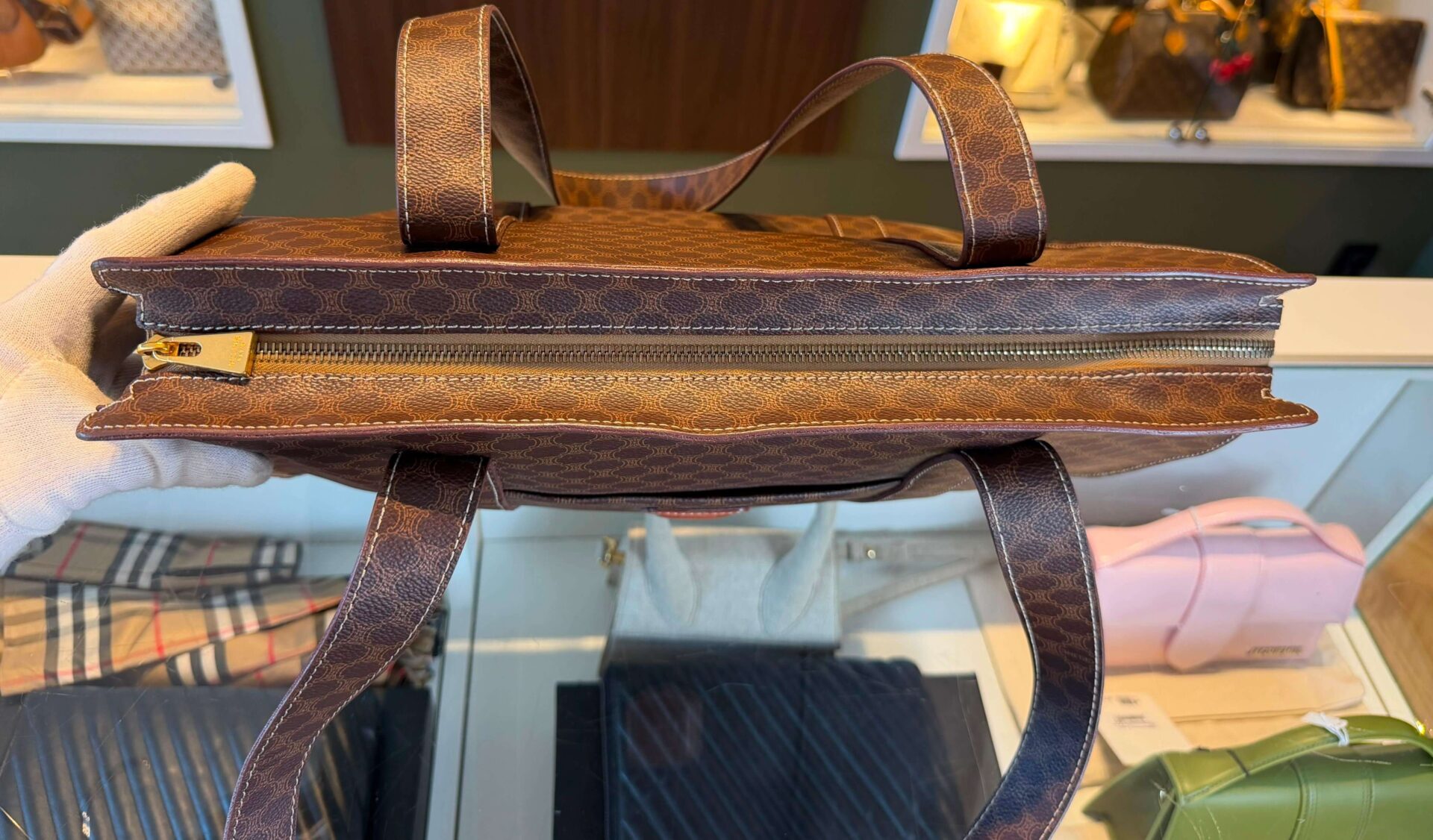 Céline Macadam Tote Bag - Afbeelding 13
