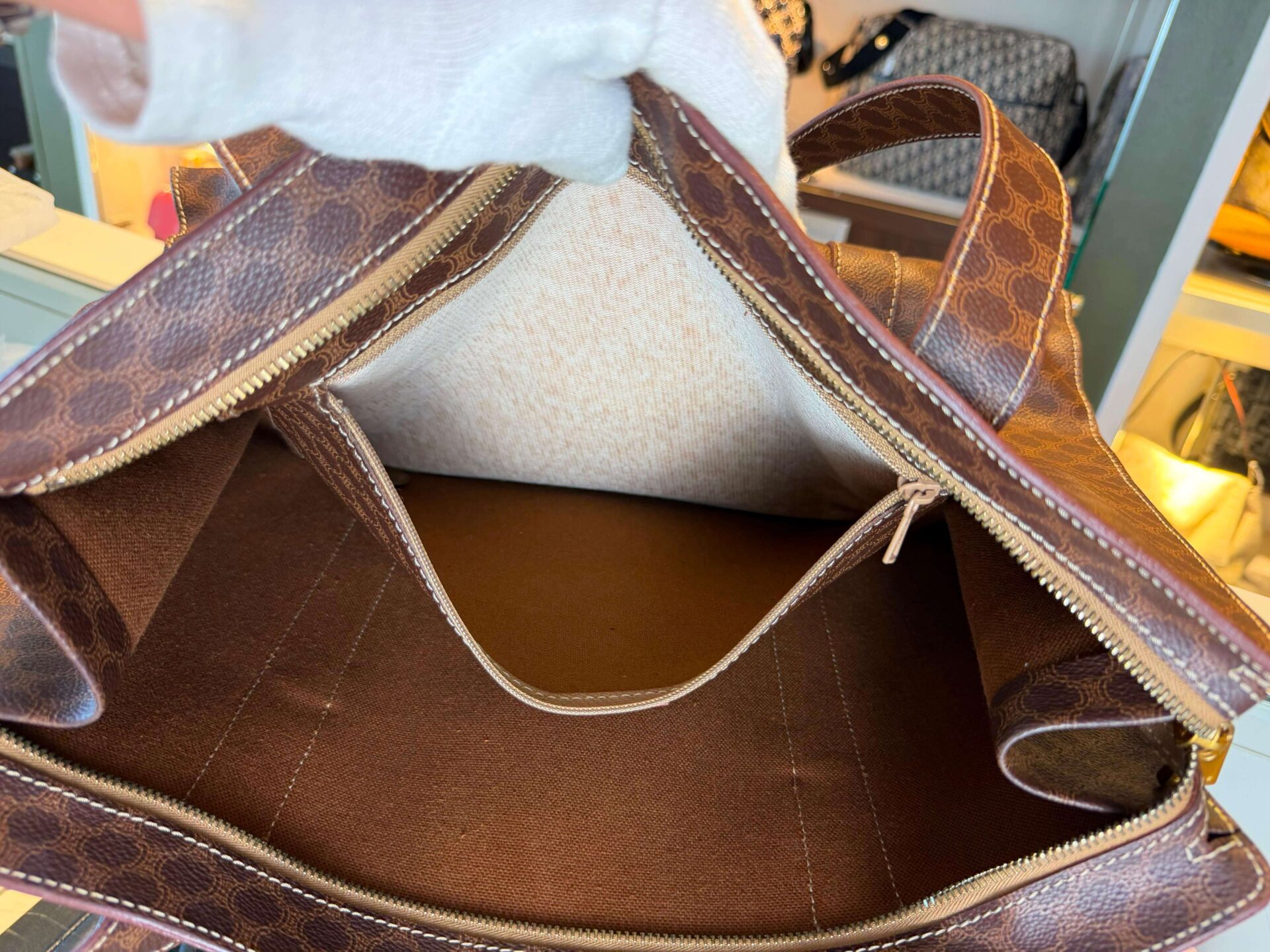 Céline Macadam Tote Bag - Afbeelding 14
