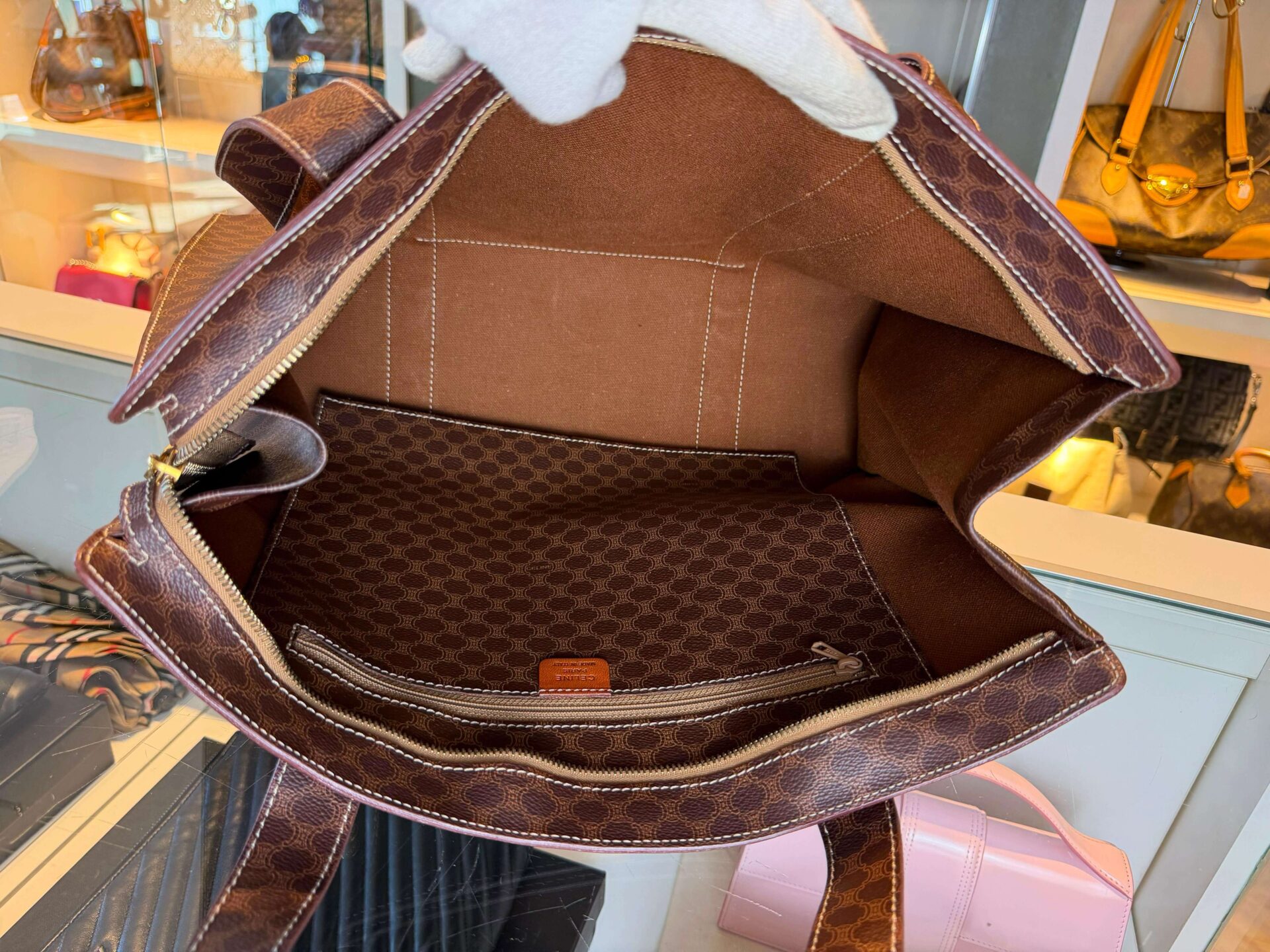 Céline Macadam Tote Bag - Afbeelding 7