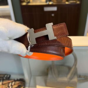 Hermès Constance Belt Reversible 65 cm
