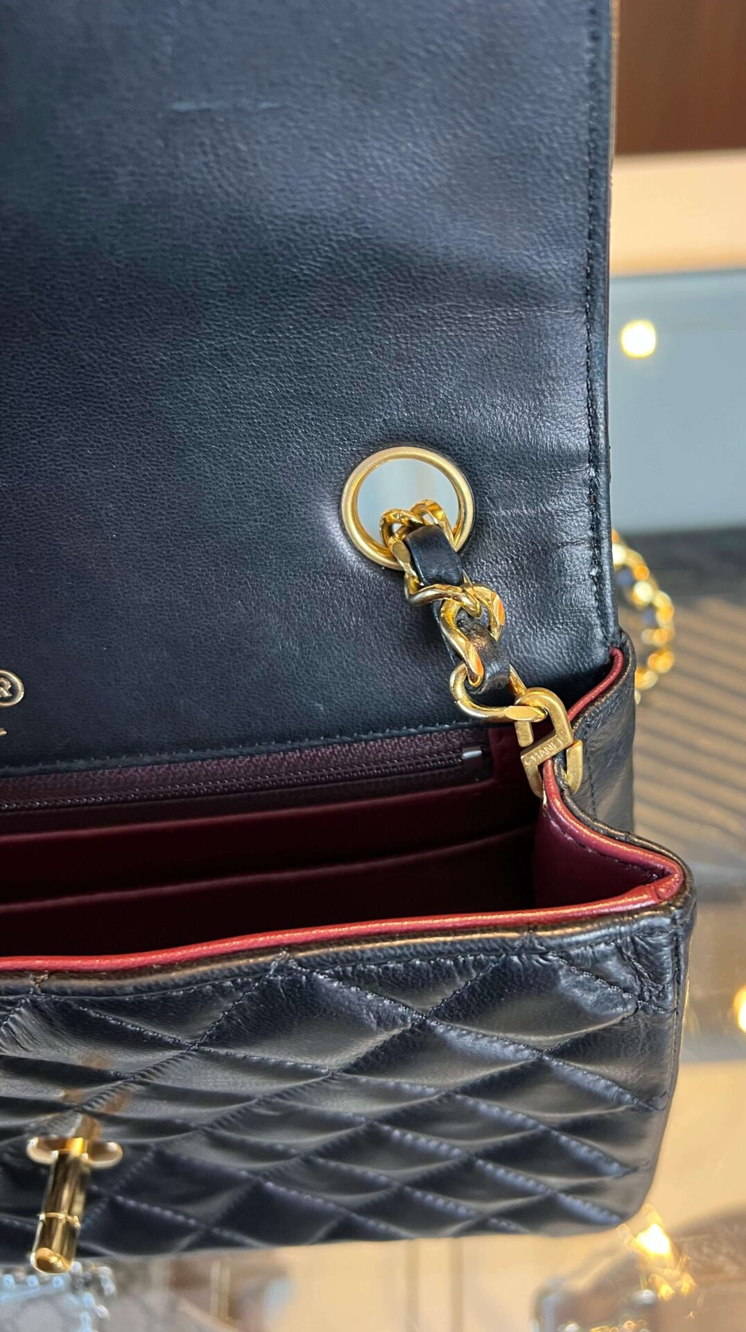 Chanel Half Moon Flap Bag - Afbeelding 14