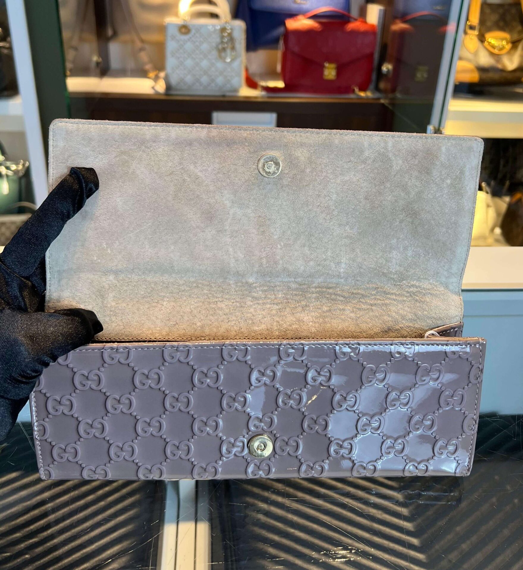 Gucci Guccissima clutch - Afbeelding 13