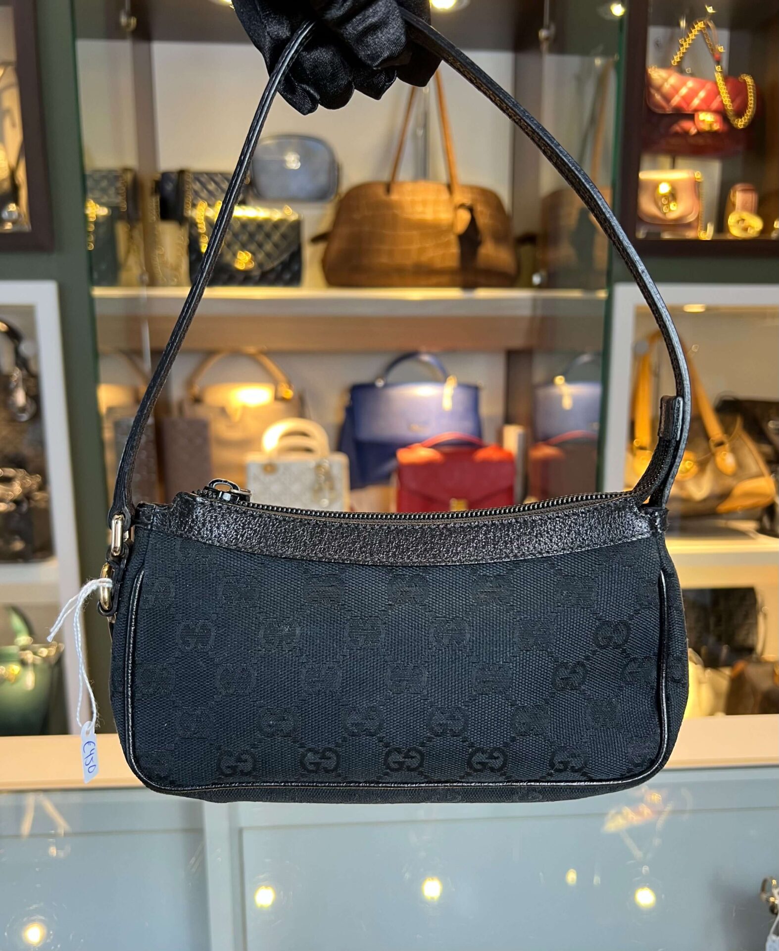 gucci gg canvas mini shoulderbag