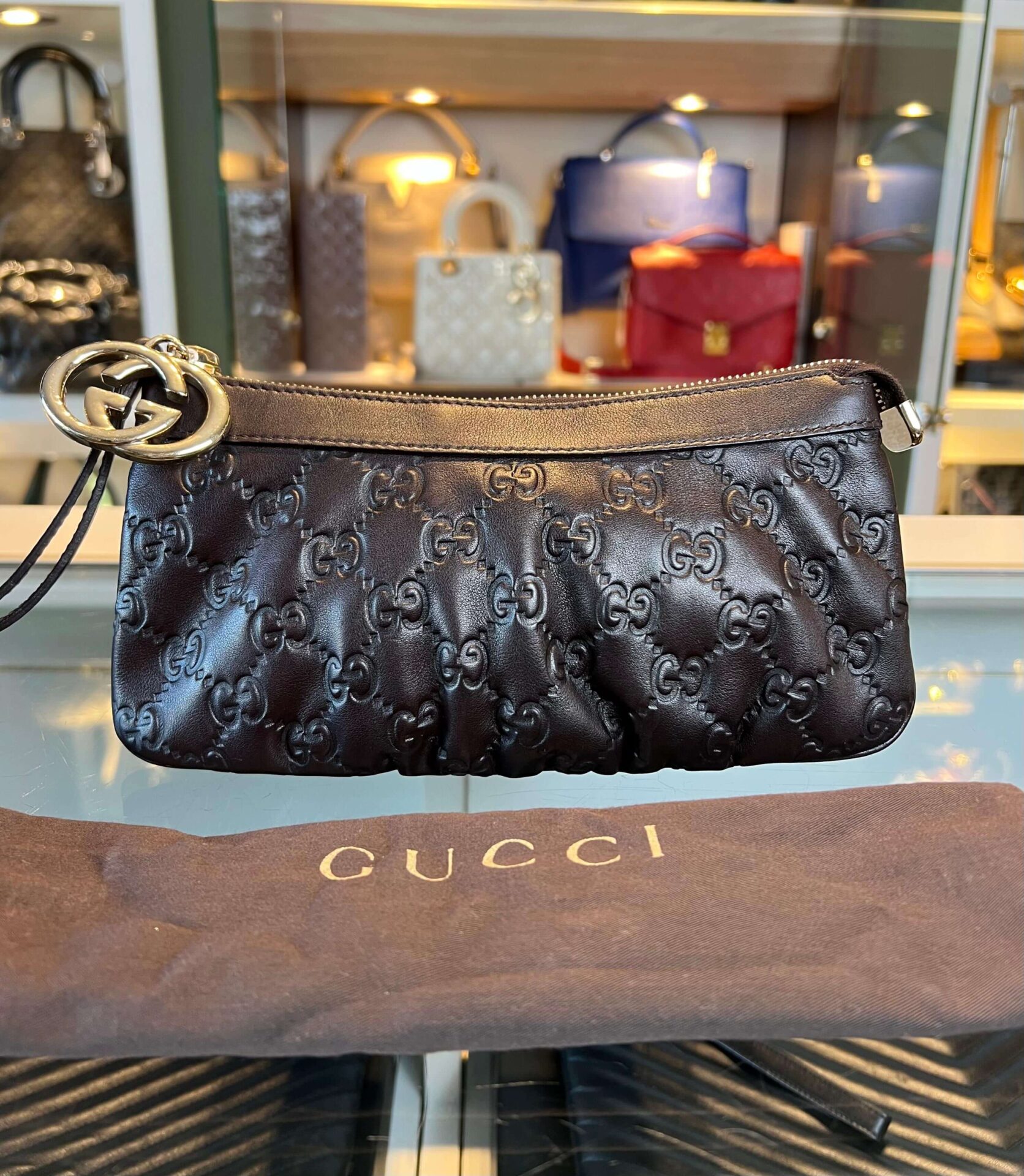 Gucci Guccissima pouch - Afbeelding 2