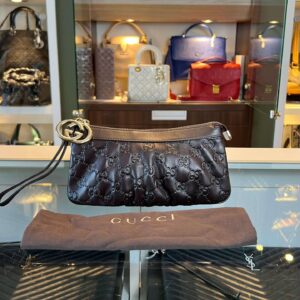 Gucci Guccissima pouch