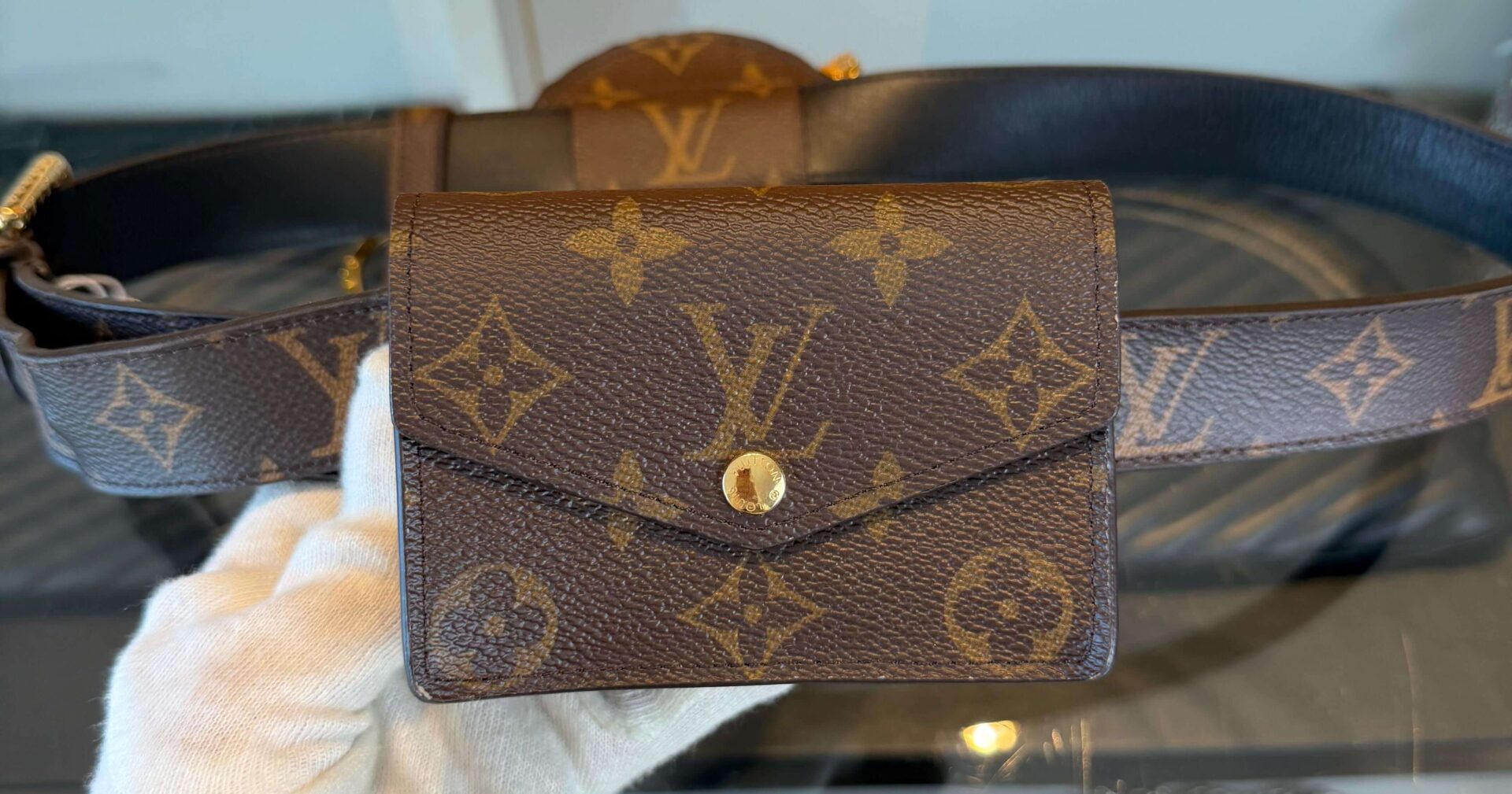 Louis Vuitton Daily Multipocket leather belt - Afbeelding 9