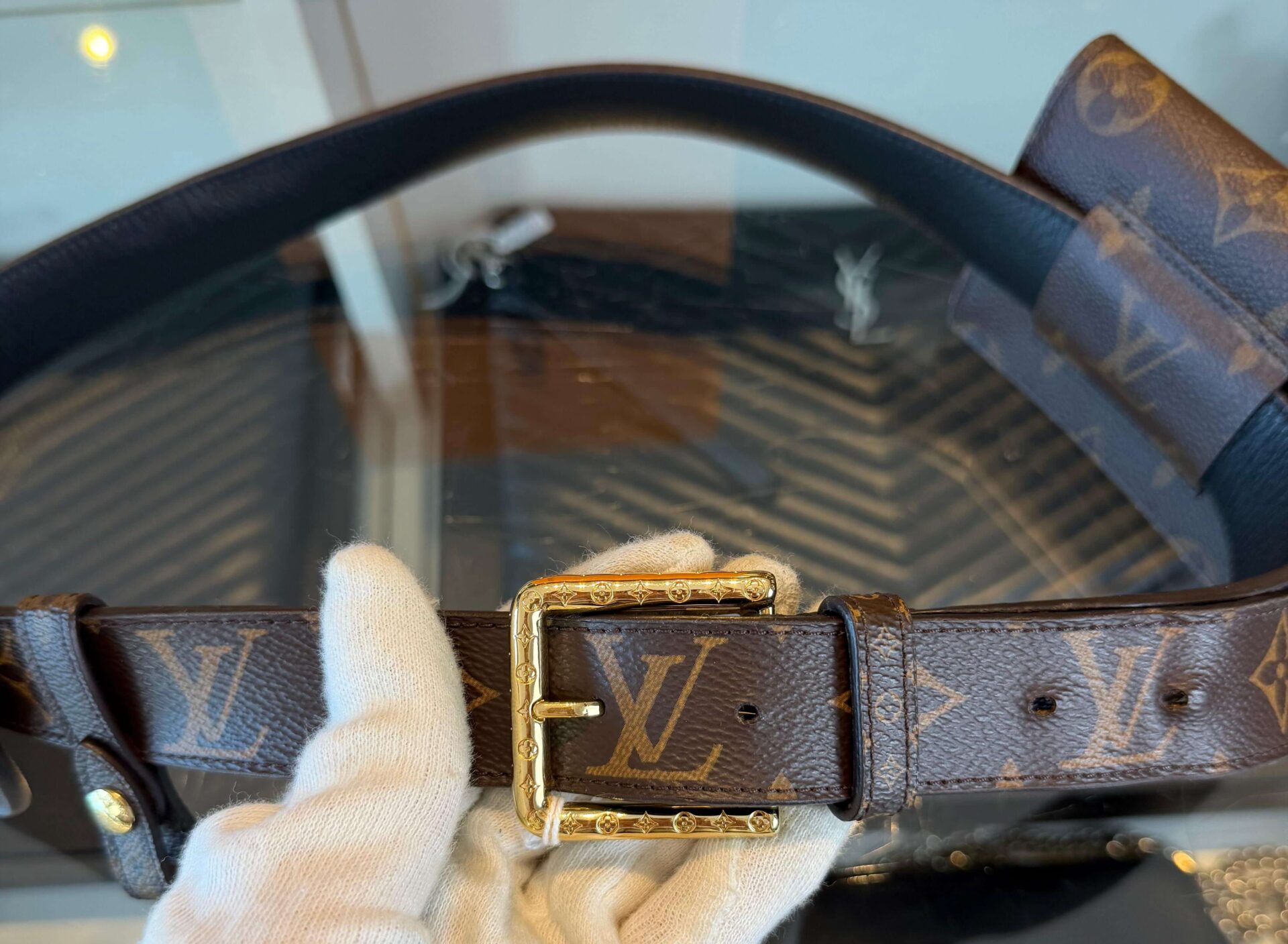 Louis Vuitton Daily Multipocket leather belt - Afbeelding 3