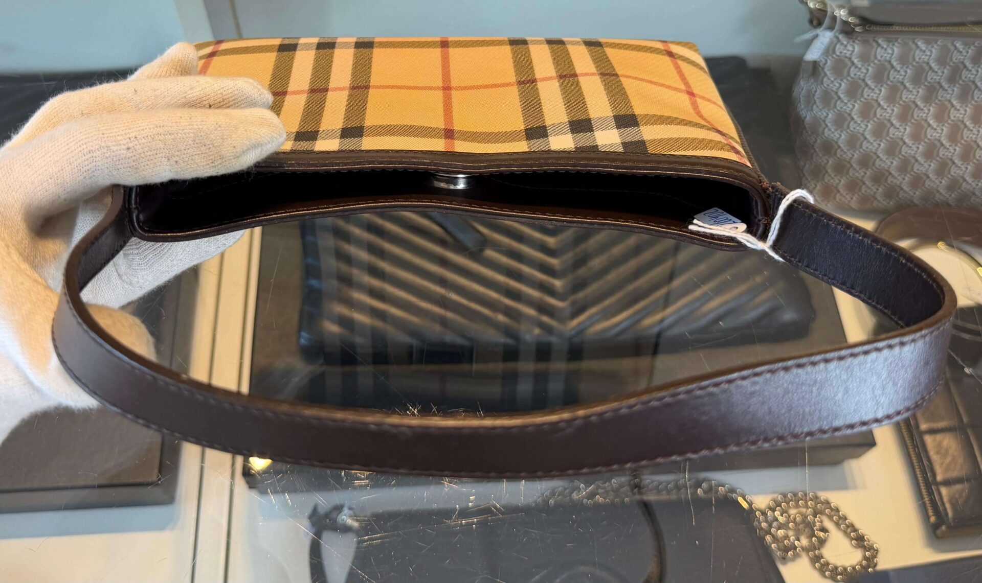 Burberry Nova Check schoudertas - Afbeelding 9