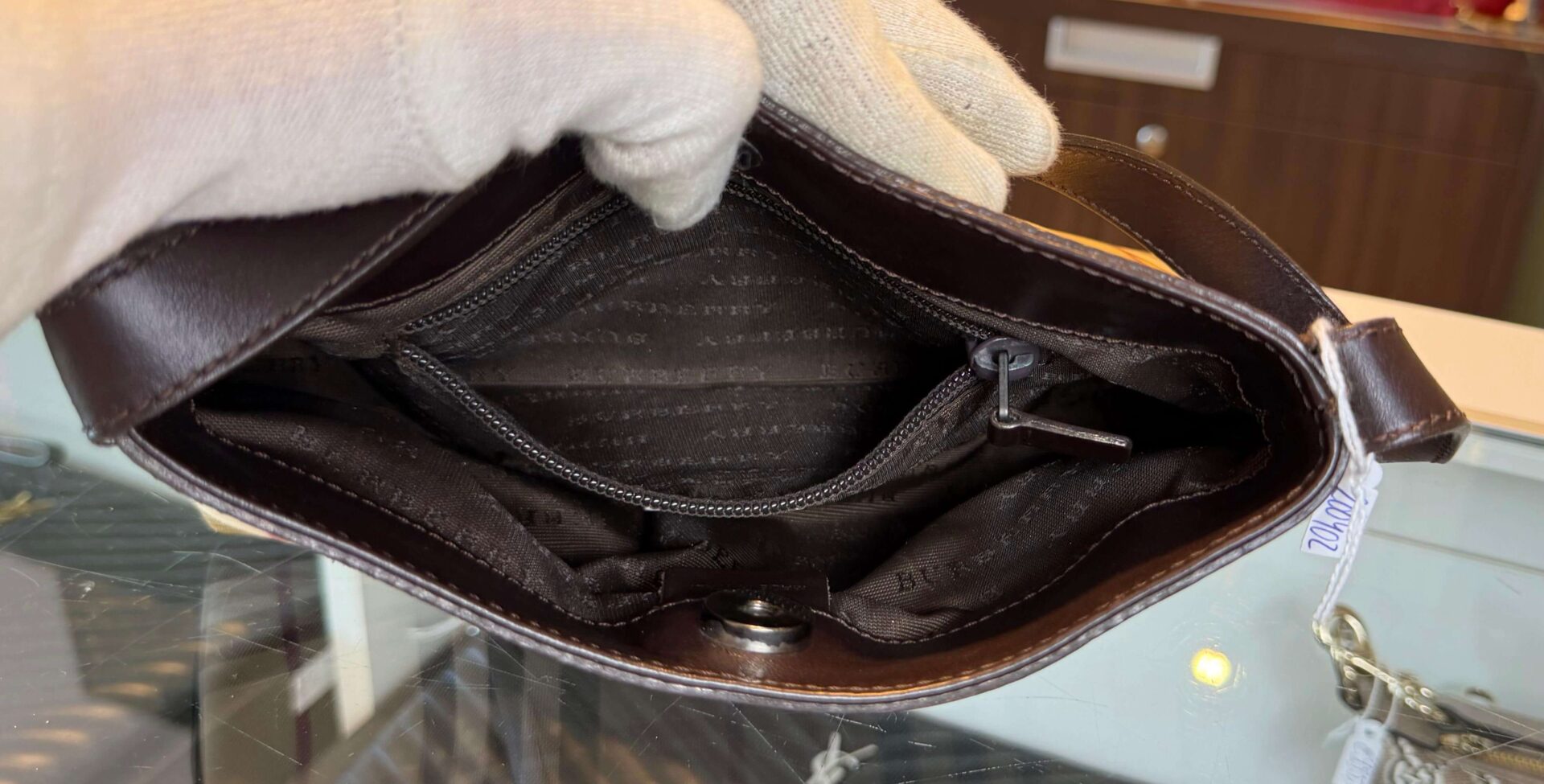 Burberry Nova Check schoudertas - Afbeelding 11