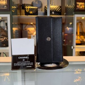 Chanel CC Button long flap portemonnee