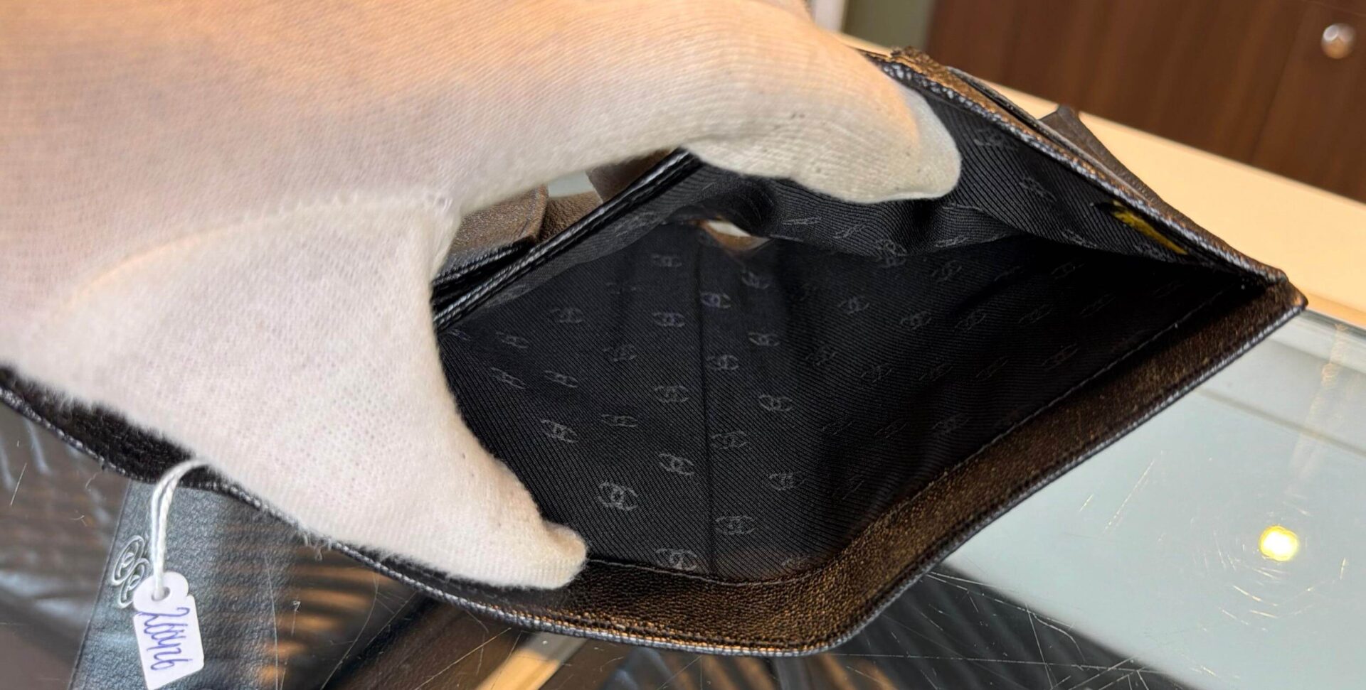 Chanel CC Button long flap portemonnee - Afbeelding 12