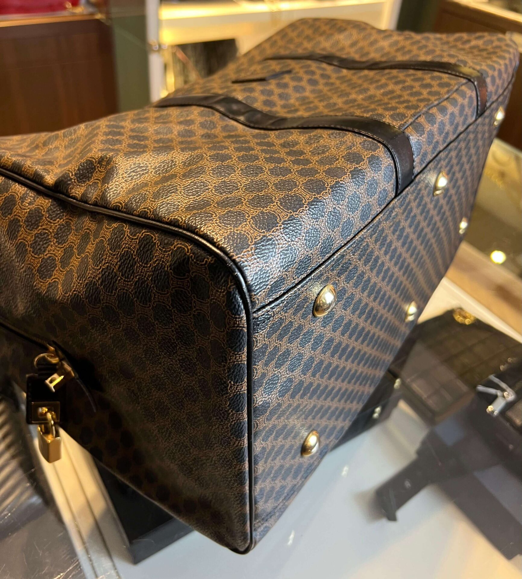 Céline Macadam Boston bag