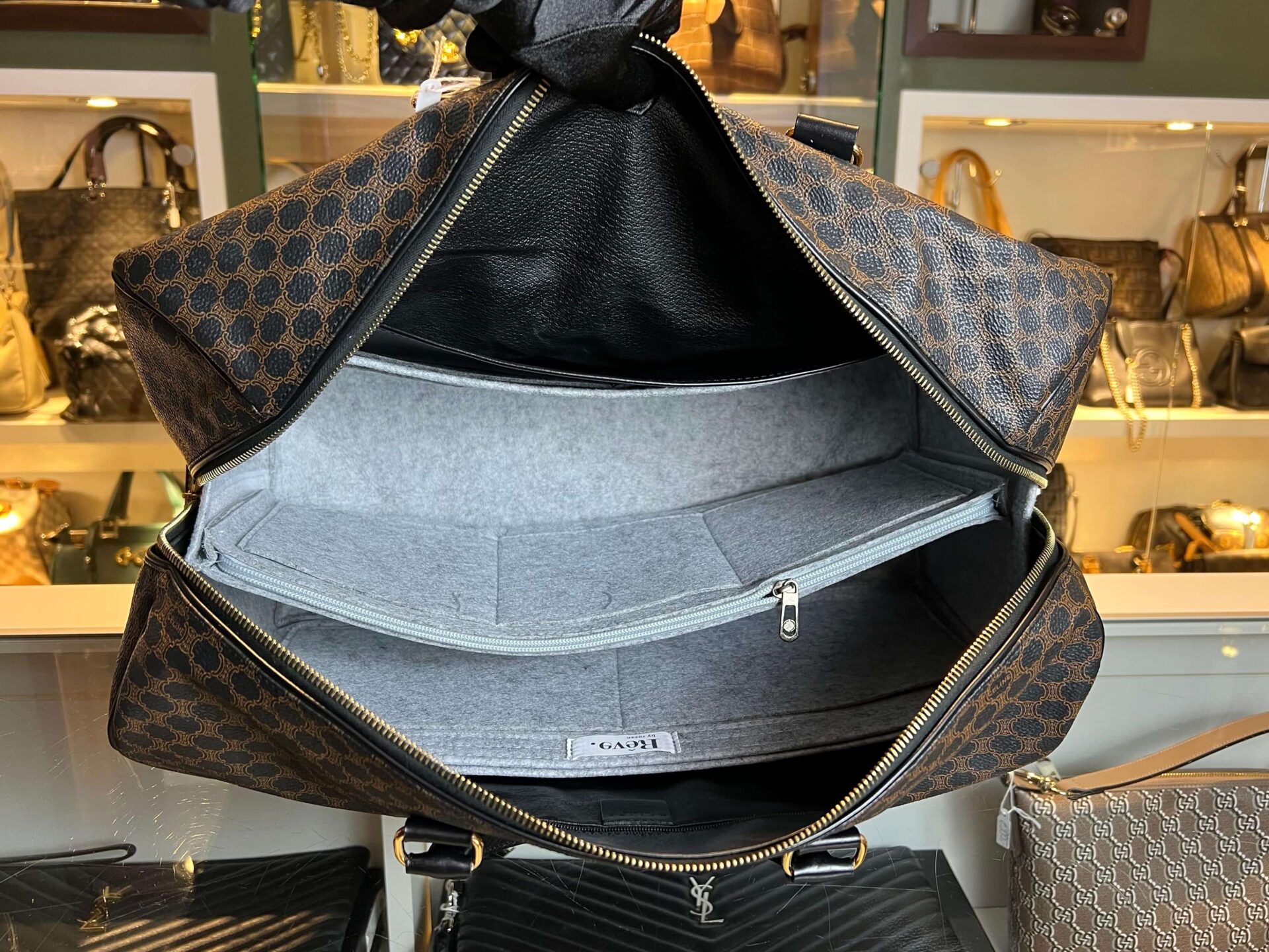 Céline Macadam Boston bag - Afbeelding 12