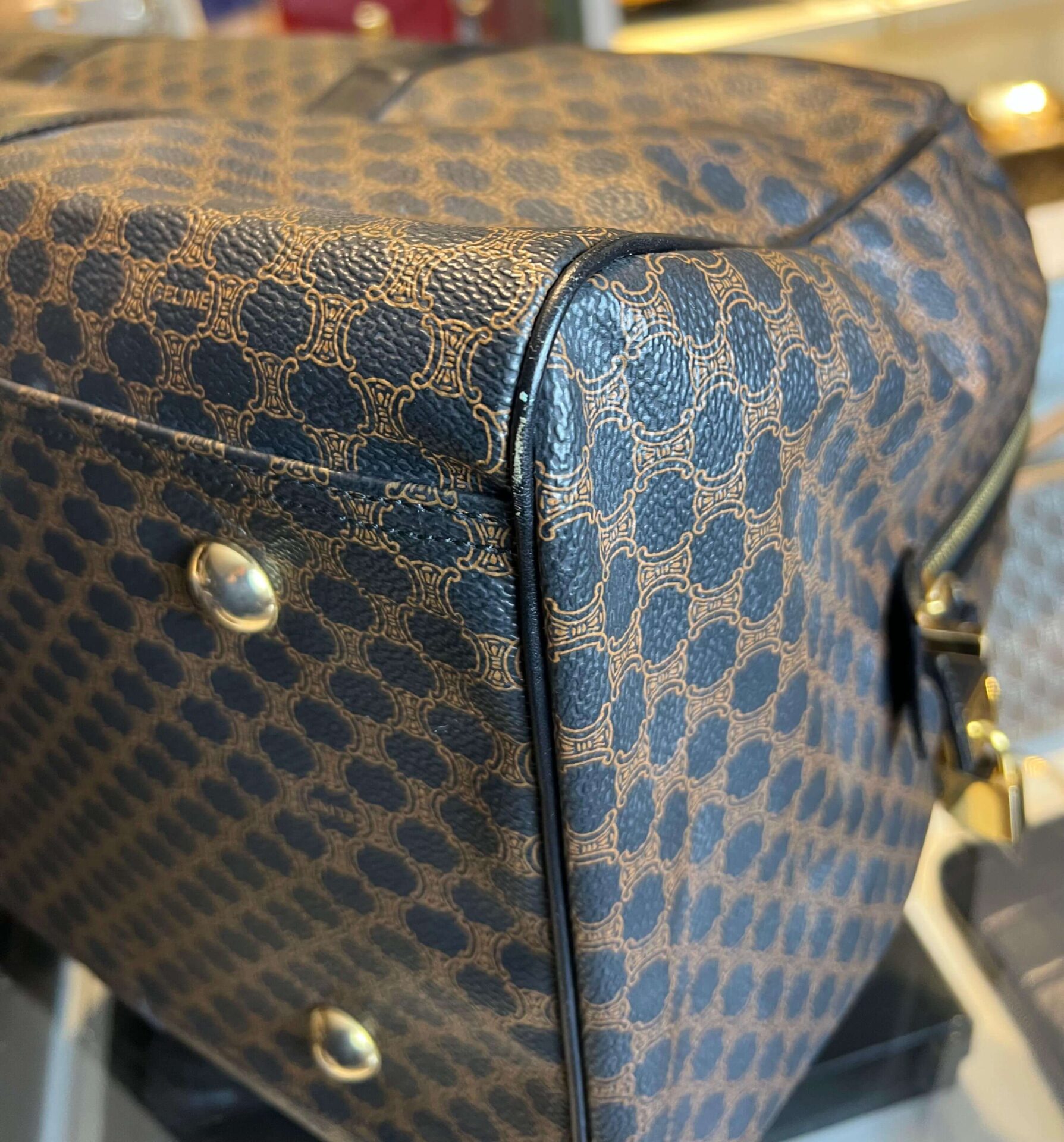 Céline Macadam Boston bag