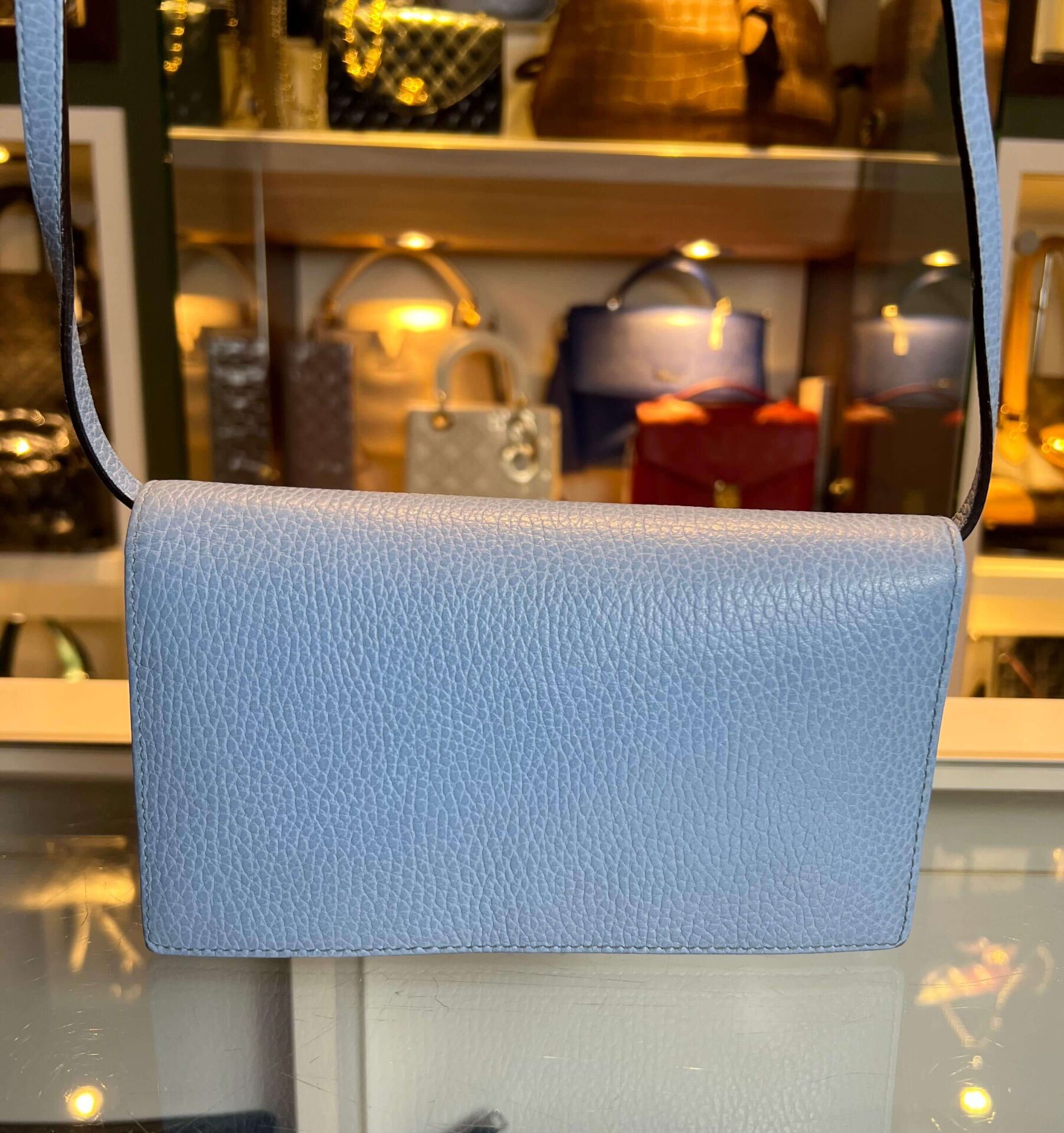 Gucci Swing Wallet on Strap - Afbeelding 18