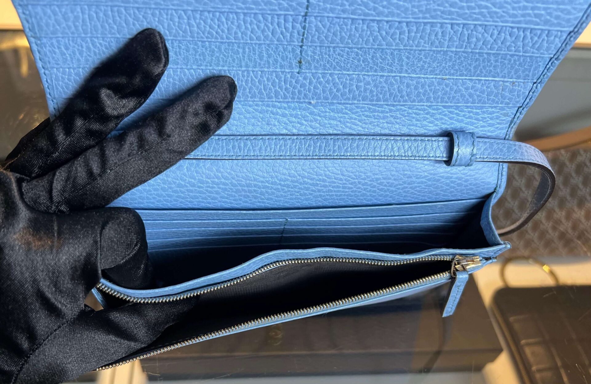 Gucci Swing Wallet on Strap - Afbeelding 8