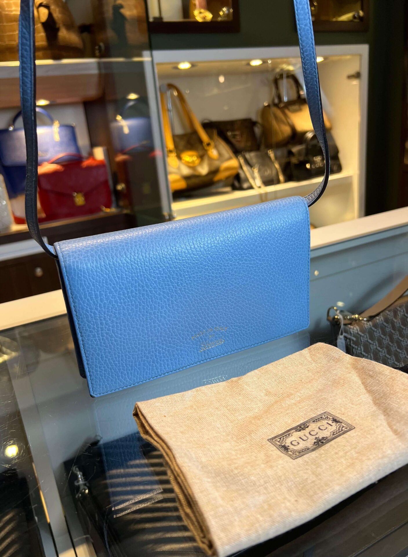 Gucci Swing Wallet on Strap - Afbeelding 2