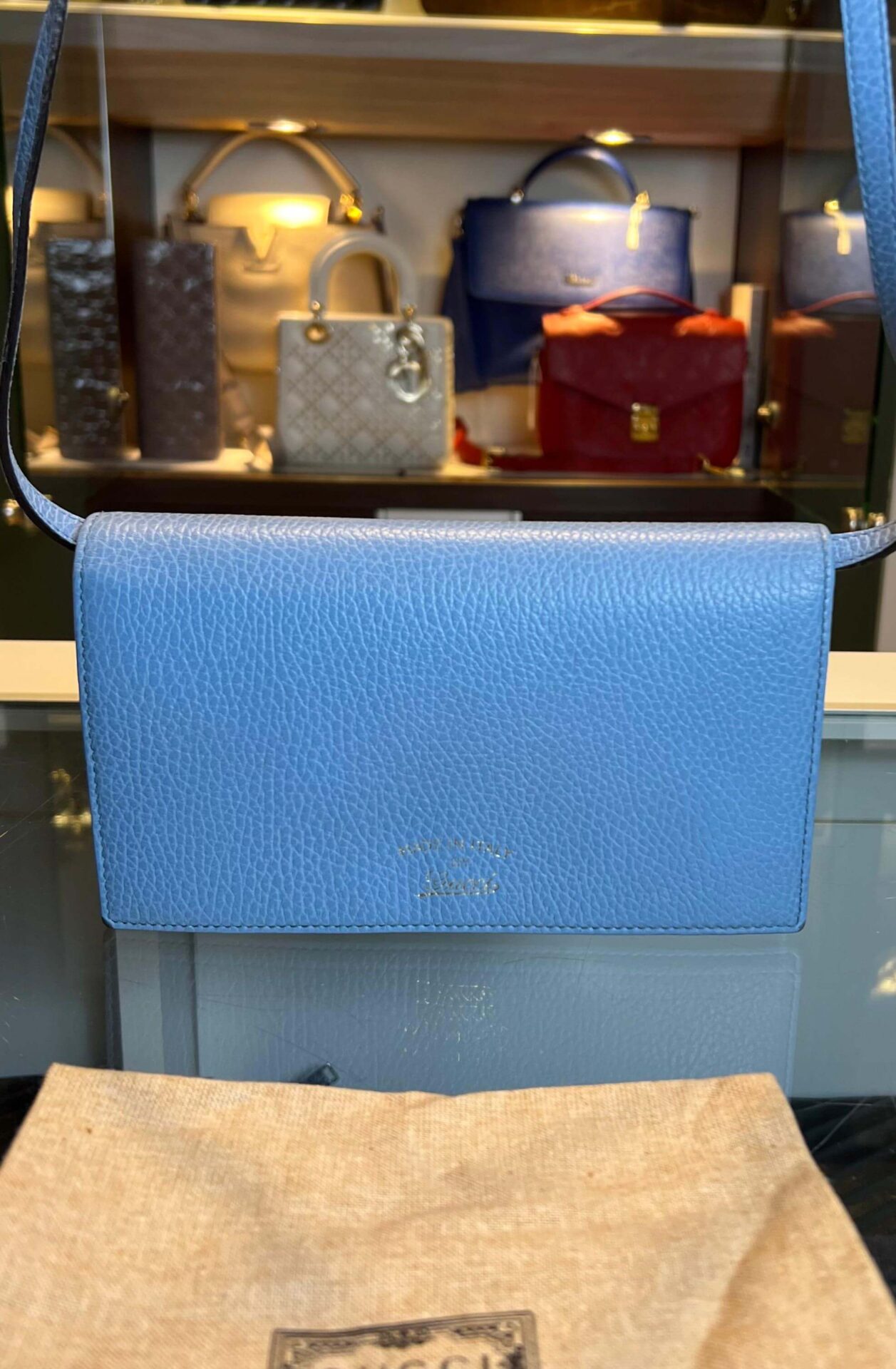 Gucci Swing Wallet on Strap - Afbeelding 3