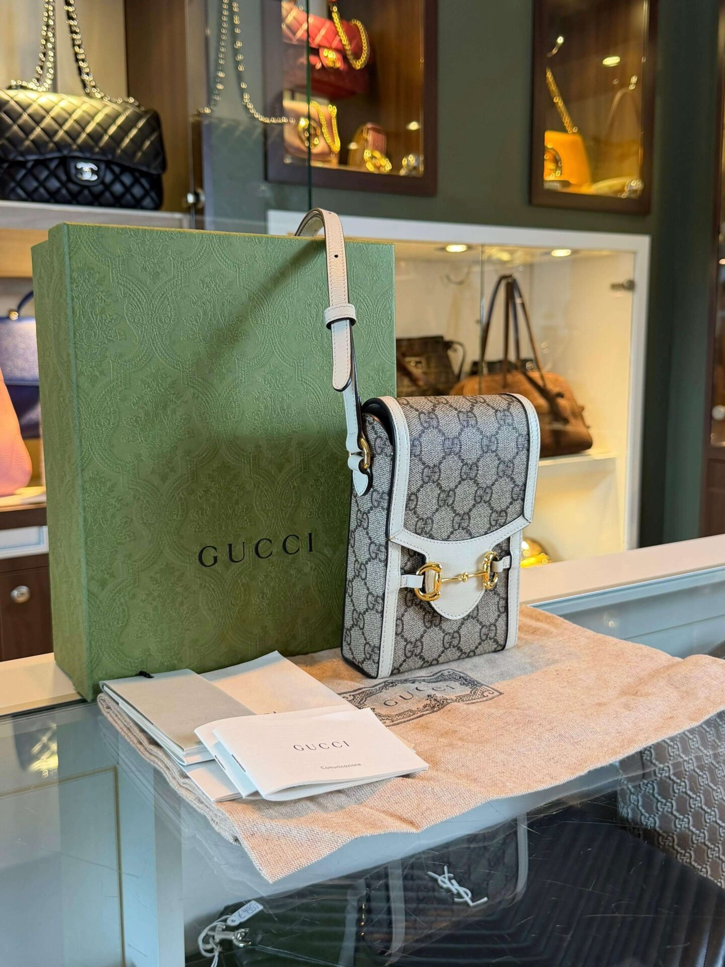 Gucci Horsebit 1955 Mini Bag - Afbeelding 2