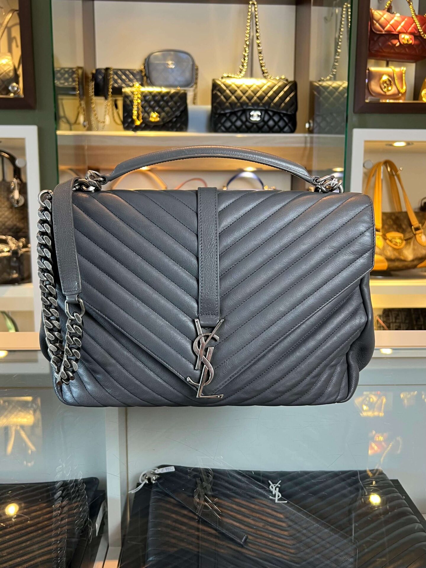 Saint Laurent Monogram College bag