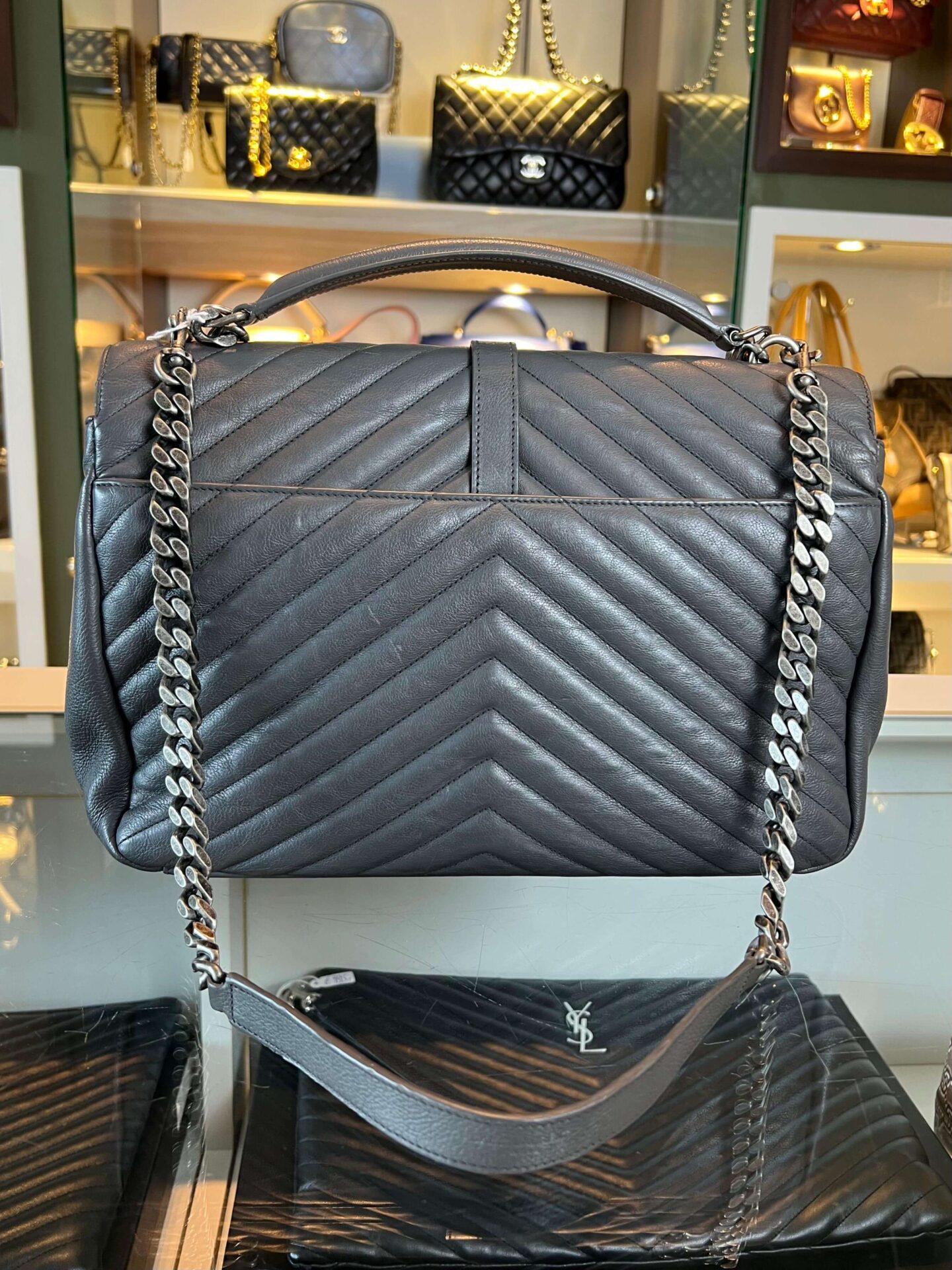 Saint Laurent Monogram College bag - Afbeelding 13