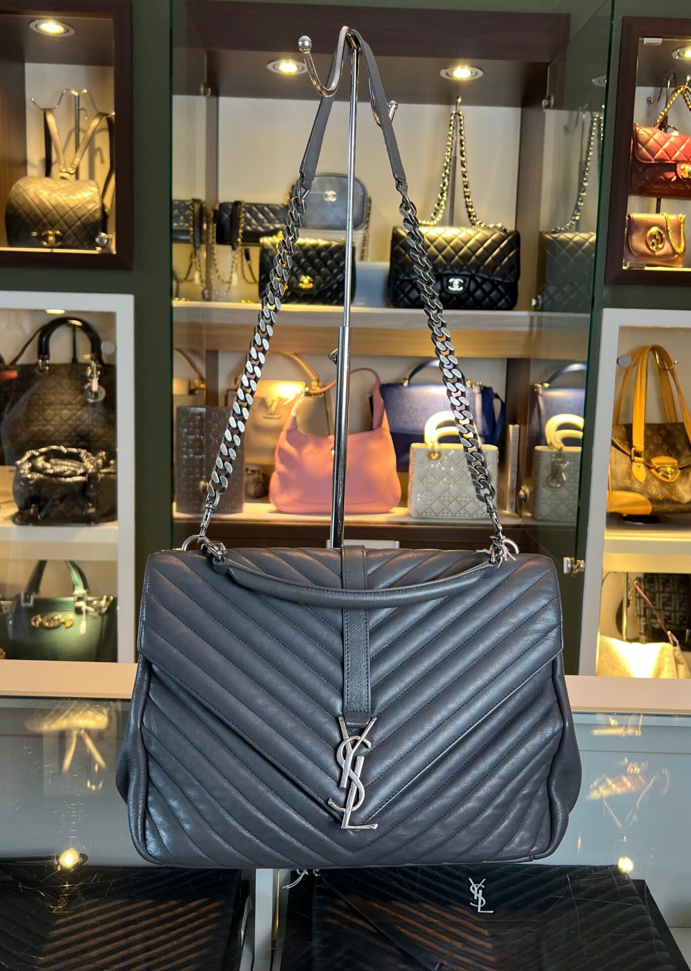 Saint Laurent Monogram College bag - Afbeelding 19