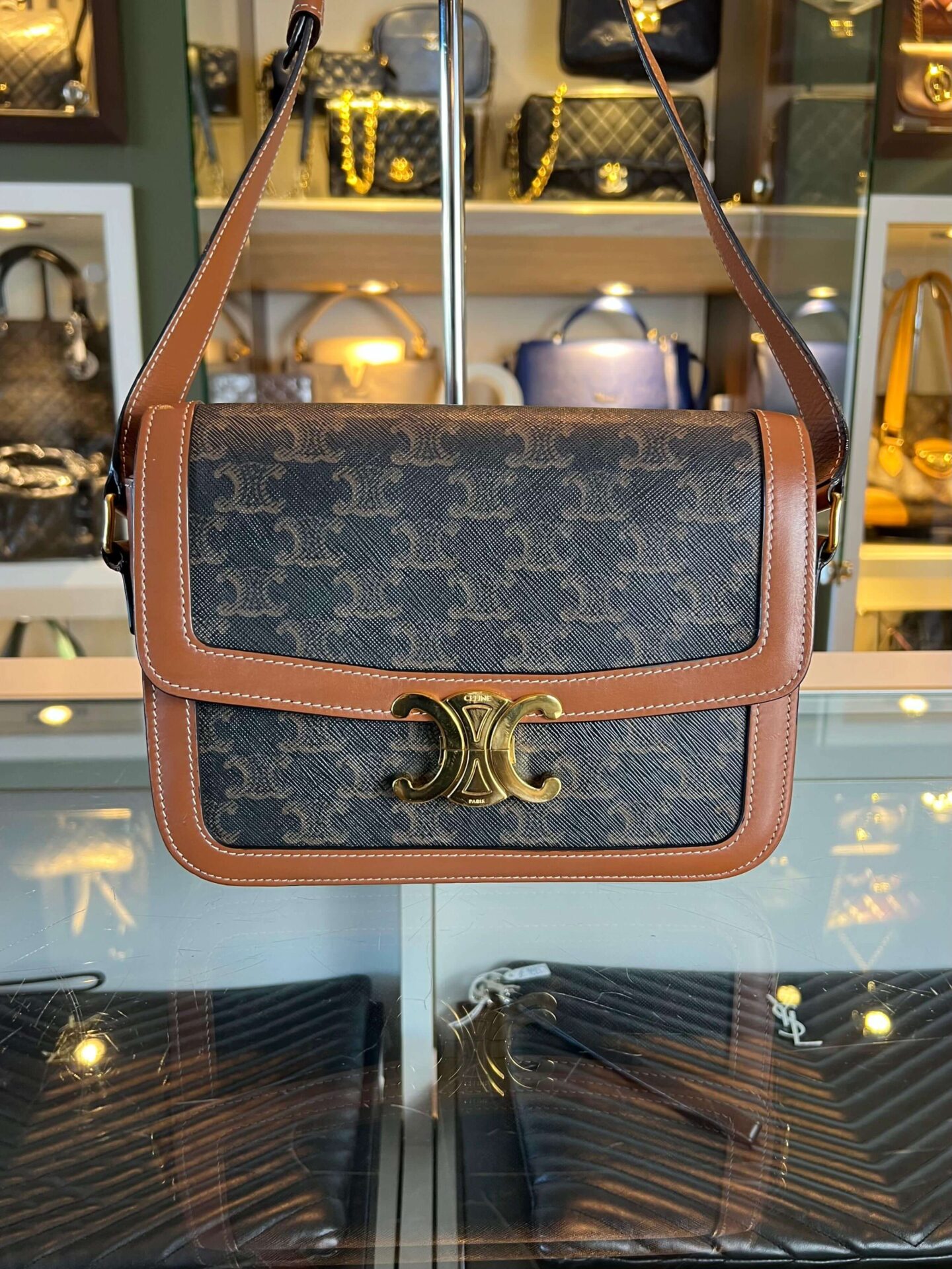 Celine Classique Triomphe bag