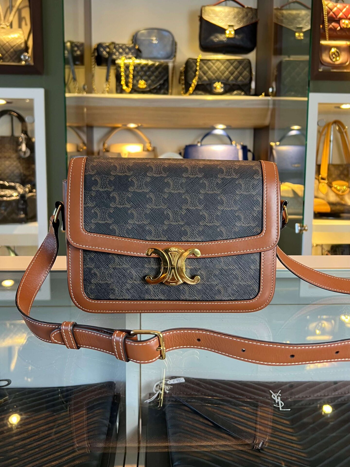 Celine Classique Triomphe bag