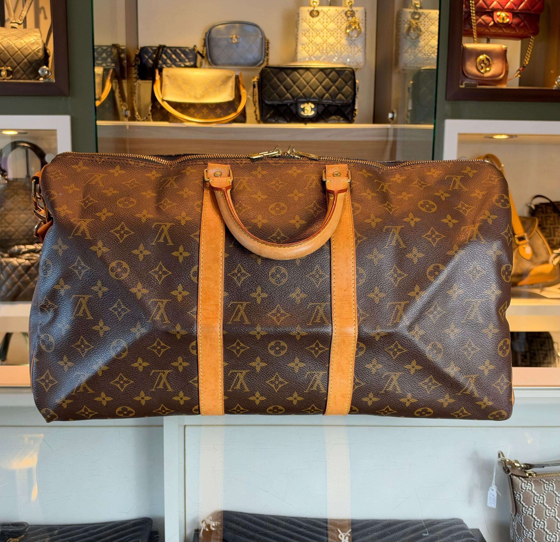 Louis Vuitton Keepall Bandoulière 50 - Afbeelding 4