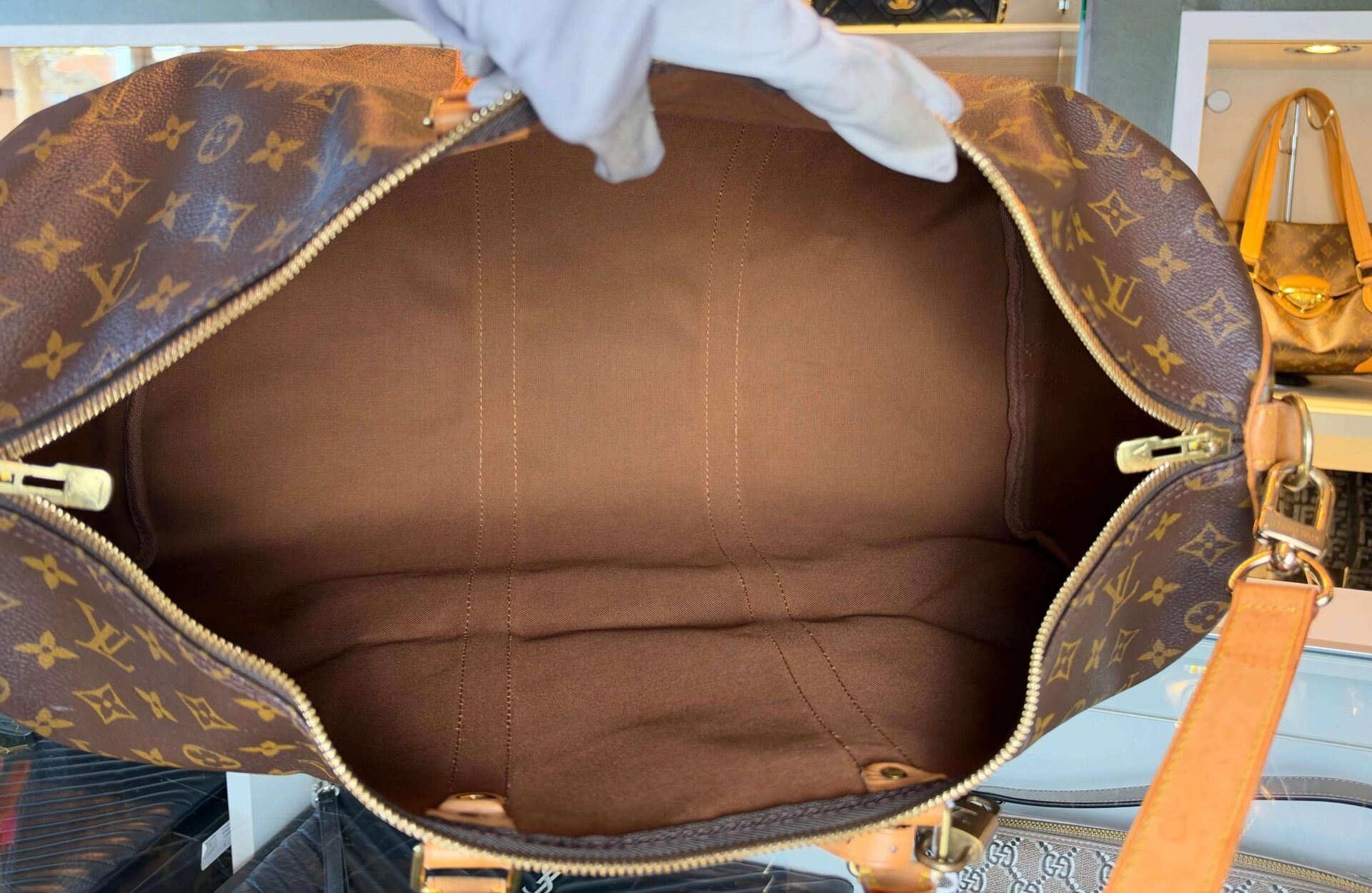 Louis Vuitton Keepall Bandoulière 50 - Afbeelding 18