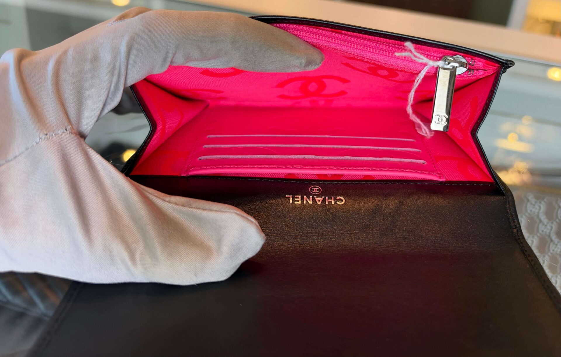 Chanel CC Cambon wallet - Afbeelding 7